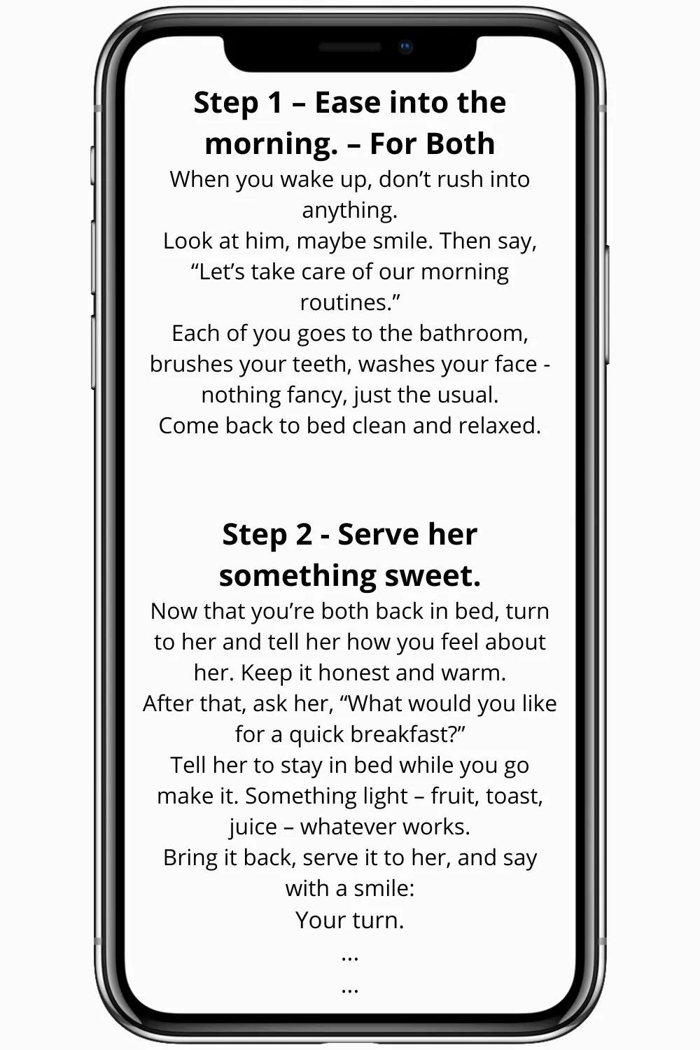 Lazy Weekend Morning Couple Intimacy Guide – His Version Preview