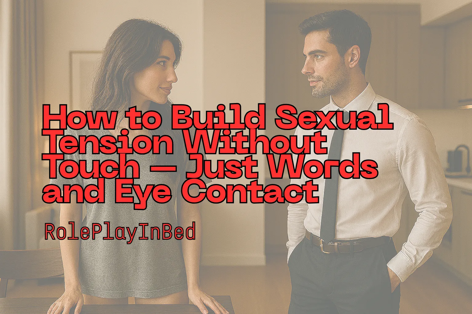 How to Build Sexual Tension Without Touch – Just Words and Eye Contact