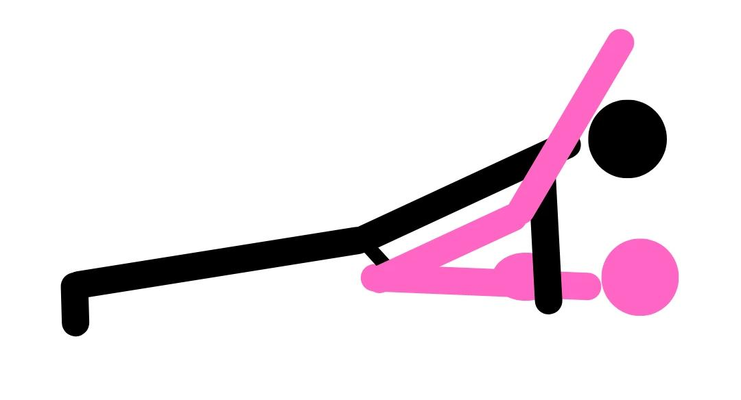 Missionary position with legs raised, deeper penetration variation for more intense pleasure